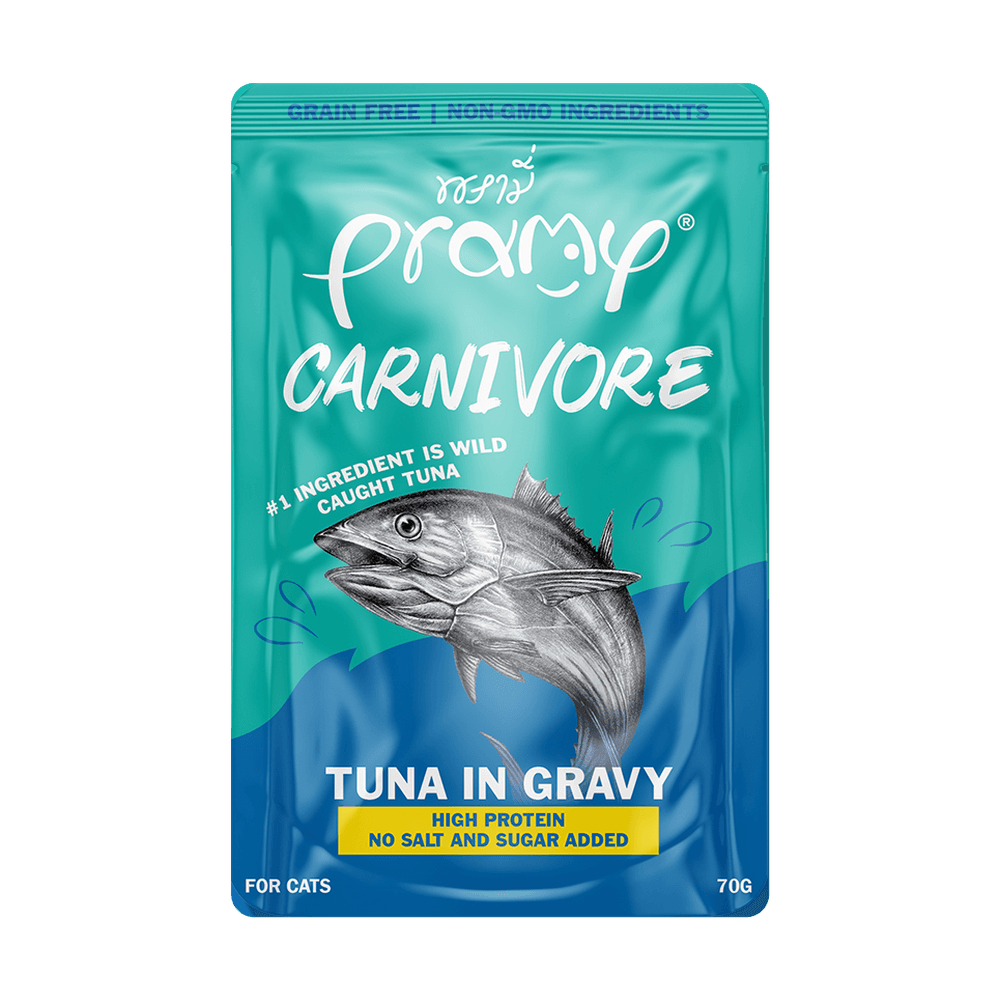 Pramy Carnivore Pouch Tuna in Gravy 70g