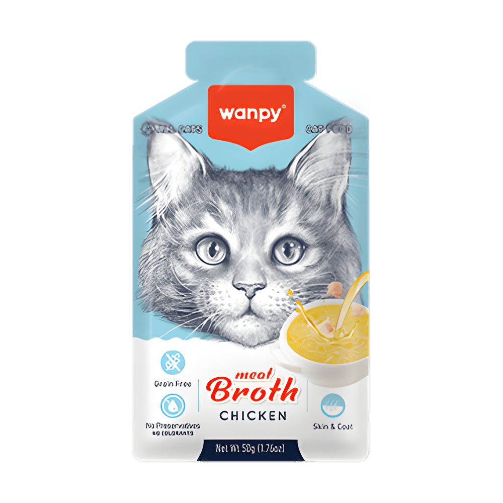 Wanpy Meat Broth for Cats Chicken 50g