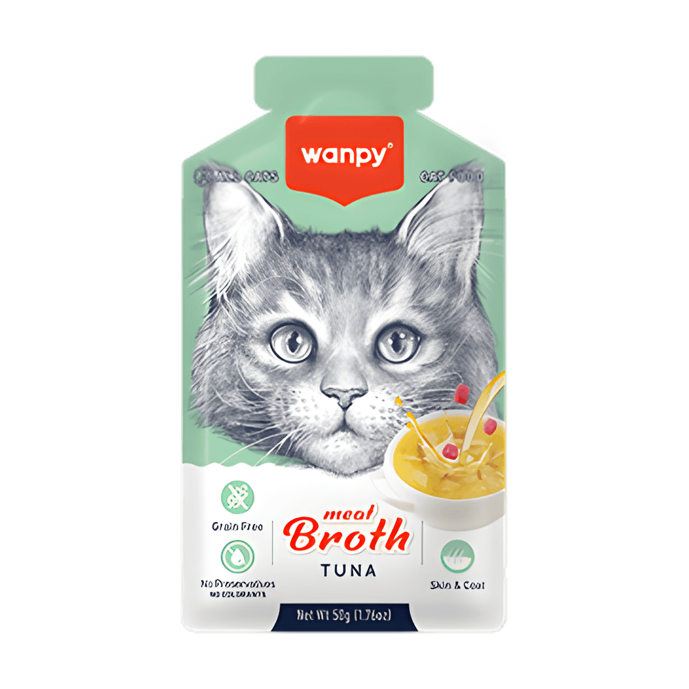 Wanpy Meat Broth for Cats Tuna 50g