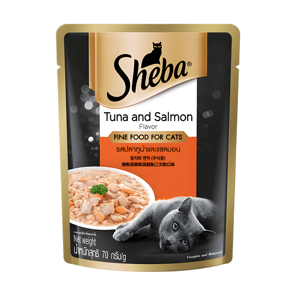 Sheba Pouch Tuna and Salmon 70g