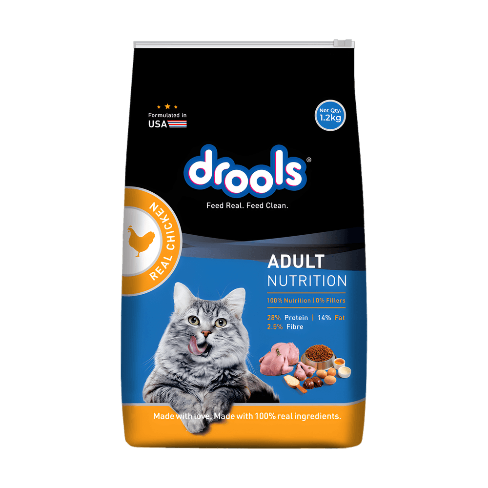 Drools Adult Cat Food Real Chicken