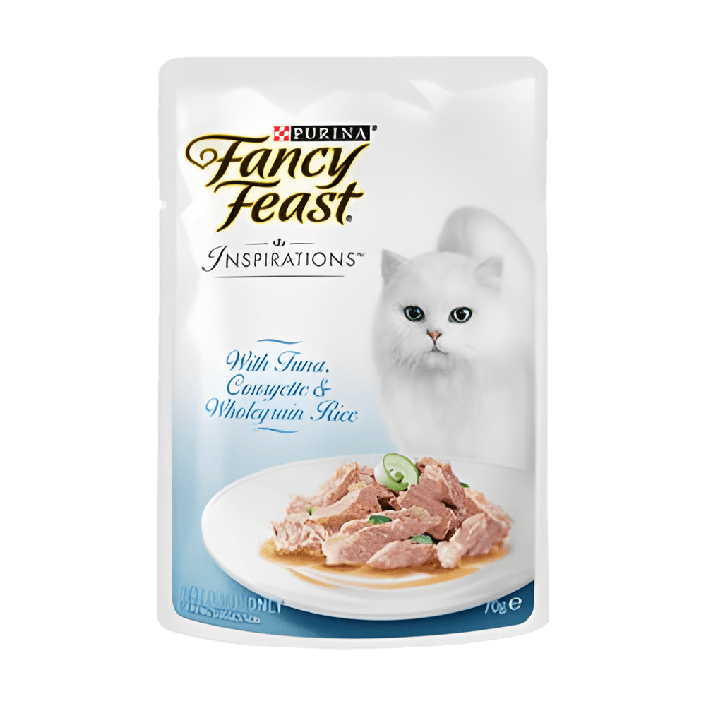 Fancy Feast Inspirations Tuna with Courgette and Wholegrain Rice 70g